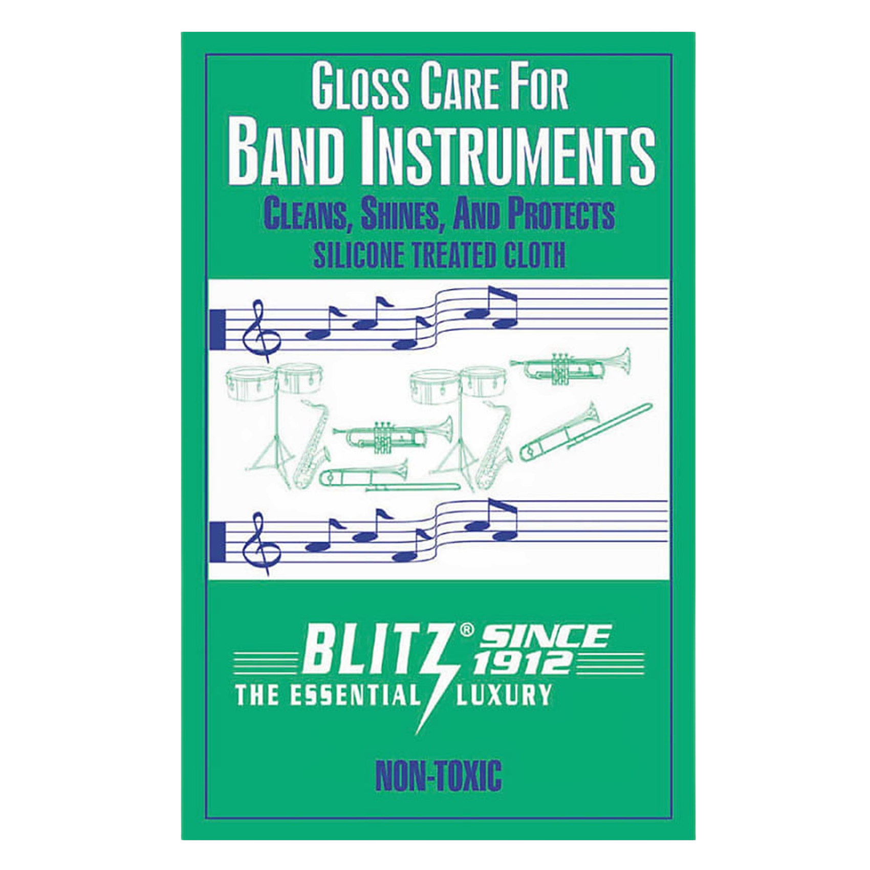 Blitz Lacquer Instrument Cleaning Cloth