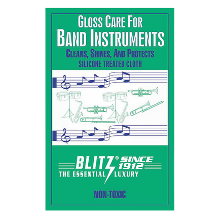 Blitz Lacquer Instrument Cleaning Cloth