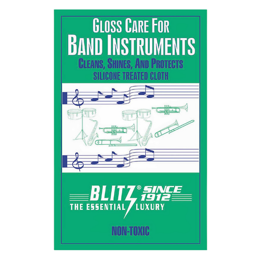 Blitz Lacquer Instrument Cleaning Cloth