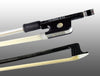 Glasser Sterling Silver Mounted Carbon Fiber Viola Bow