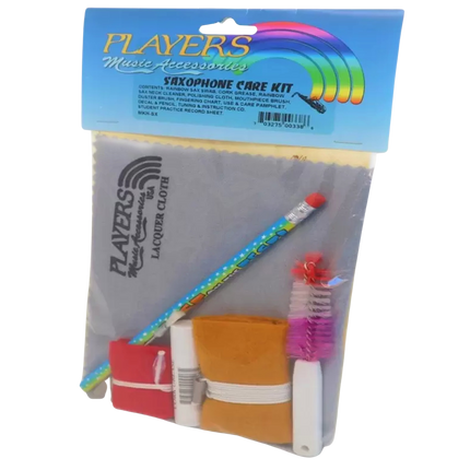Players Alto Sax Care and Cleaning Starter Kit