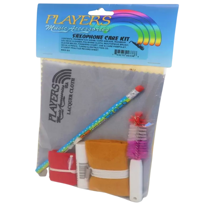 Players Alto Sax Care and Cleaning Starter Kit