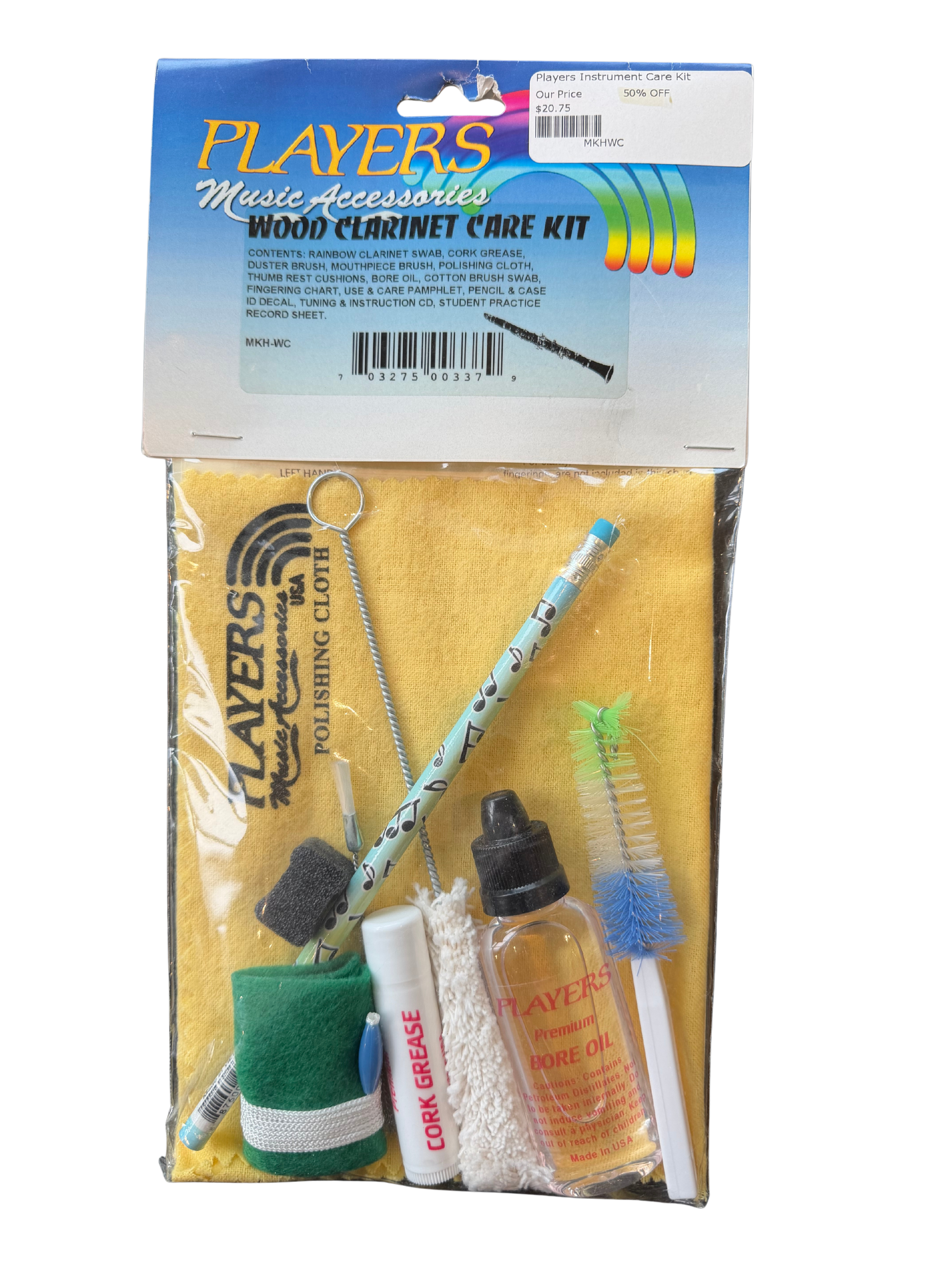 Players Wood Clarinet Care Starter Kit