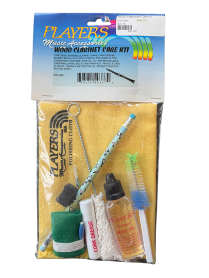 Players Wood Clarinet Care Starter Kit