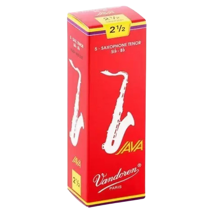 Vandoren Java Red Tenor Saxophone Reeds