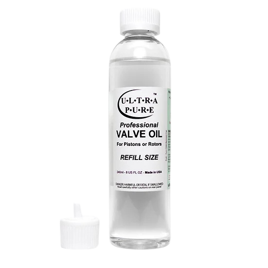 Ultra-Pure Professional Valve Oil - Refill Size 240ml/8 oz.