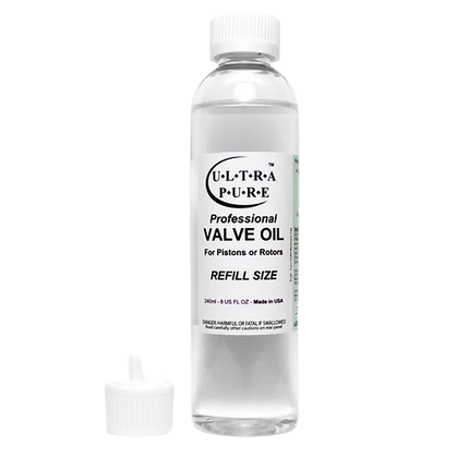 Ultra-Pure Professional Valve Oil - Refill Size 240ml/8 oz.