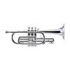 Schilke A1 Long Model Bb Cornet with Shepherd’s Crook - Silver Plated