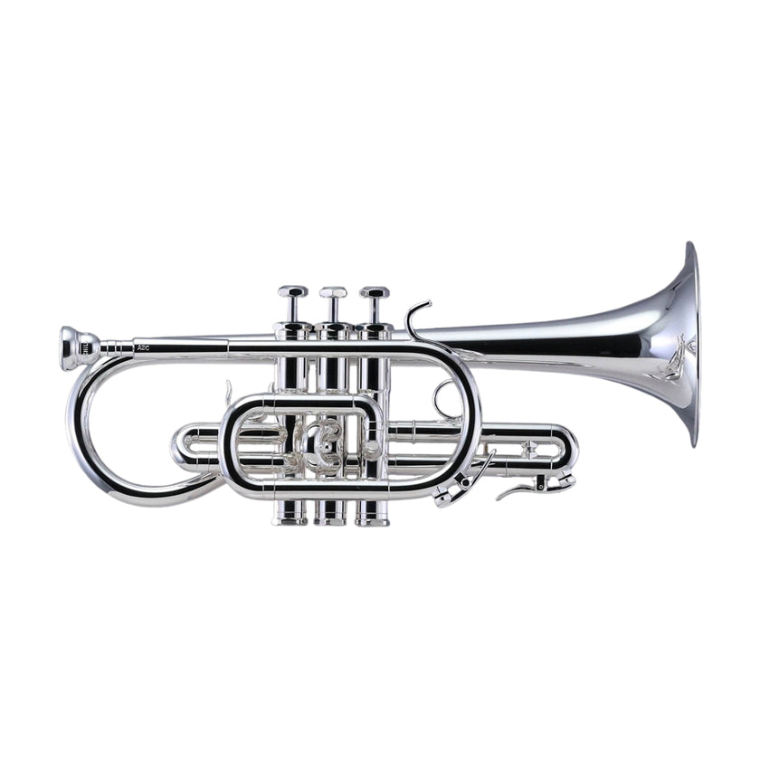 Schilke A2C C Cornet with Shepherd’s Crook - Silver Plated