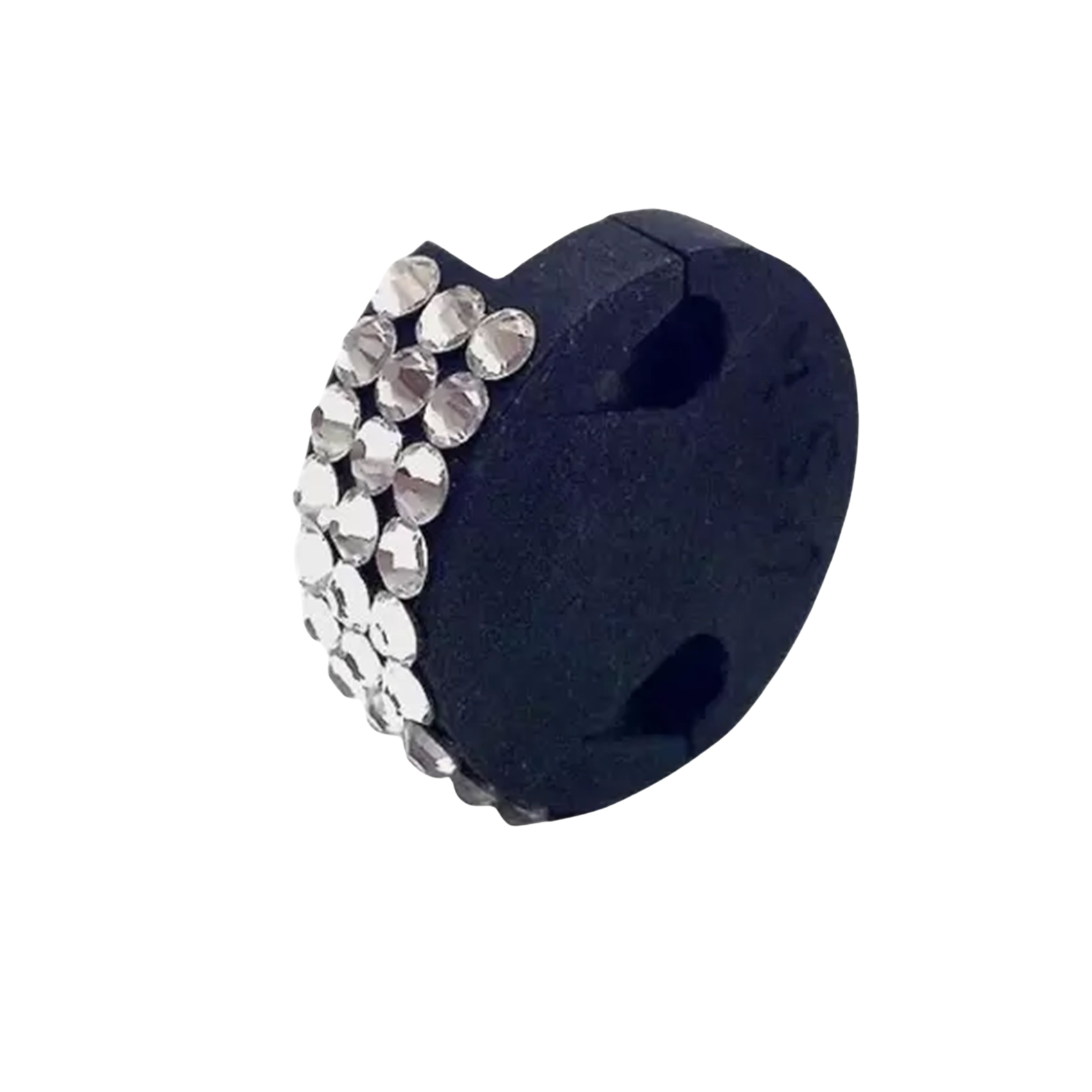 Crystal Tourte Style 2 Hole Mute For Violin-Viola-Cello