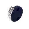 Crystal Tourte Style 2 Hole Mute For Violin-Viola-Cello