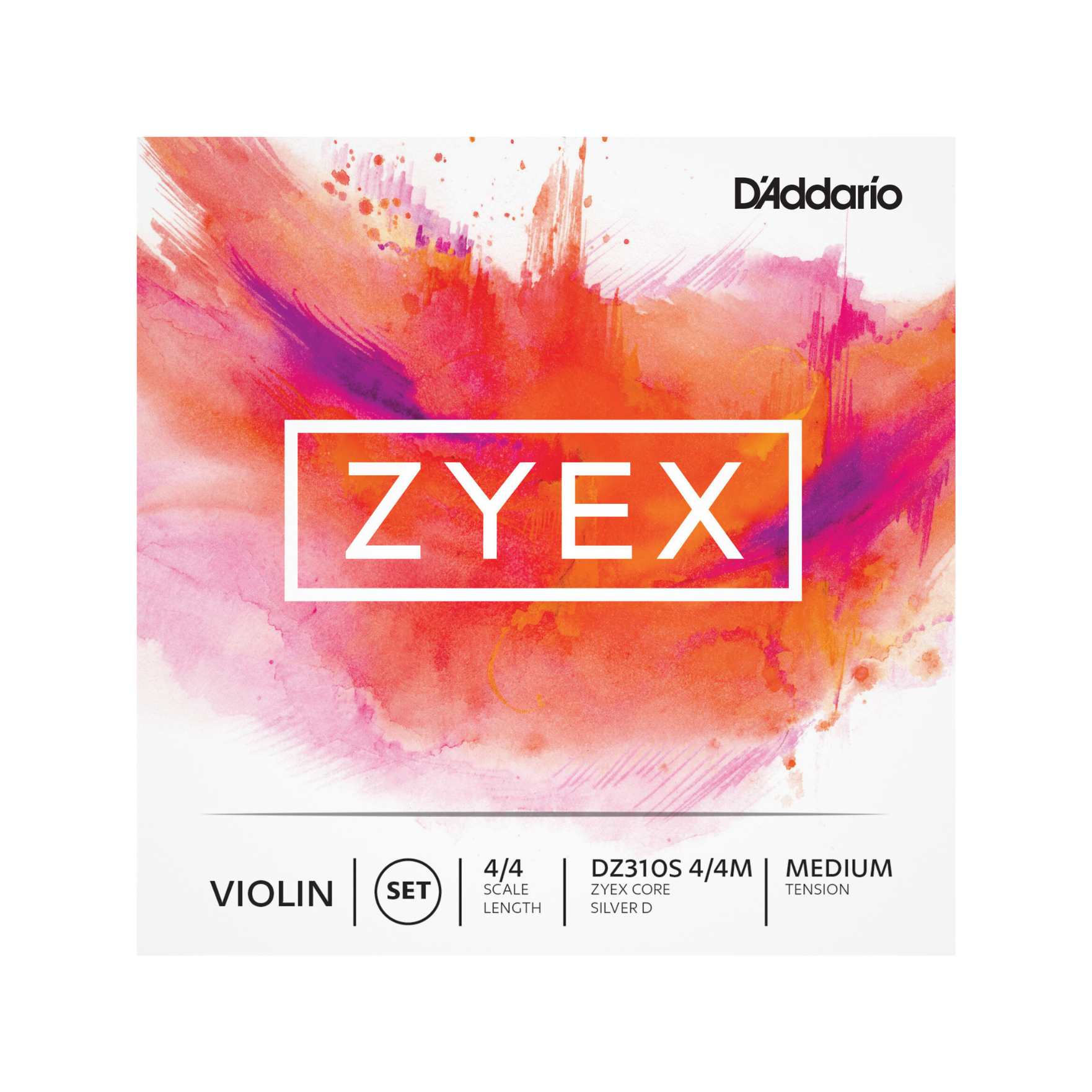 D'Addario Zyex Violin Strings