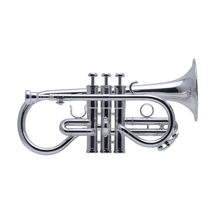 Schilke Eb Soprano Cornet with Shepherd’s Crook - Silver Plated