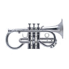 Schilke Eb Soprano Cornet with Shepherd’s Crook - Silver Plated