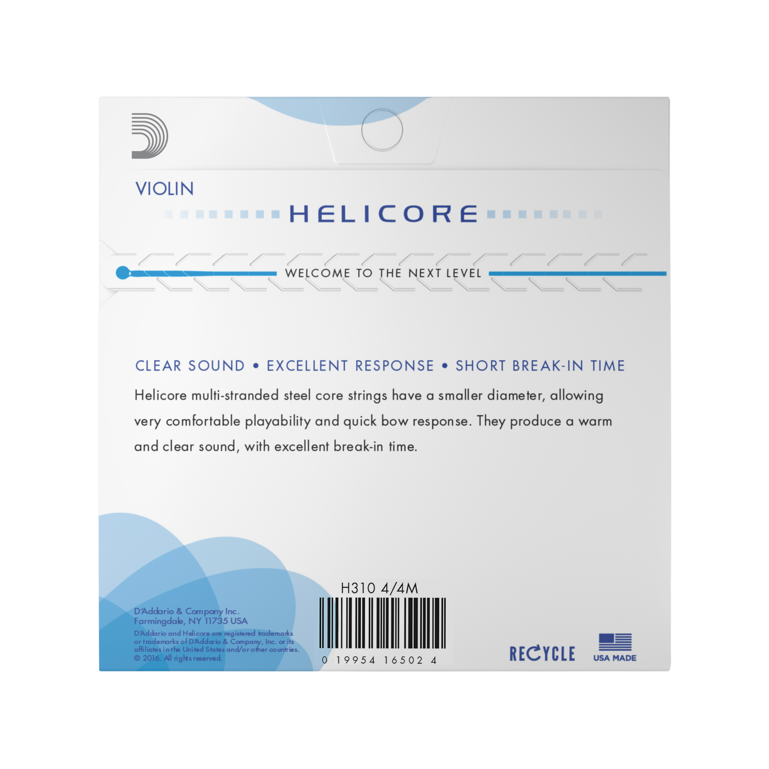 D'Addario Helicore Violin Strings
