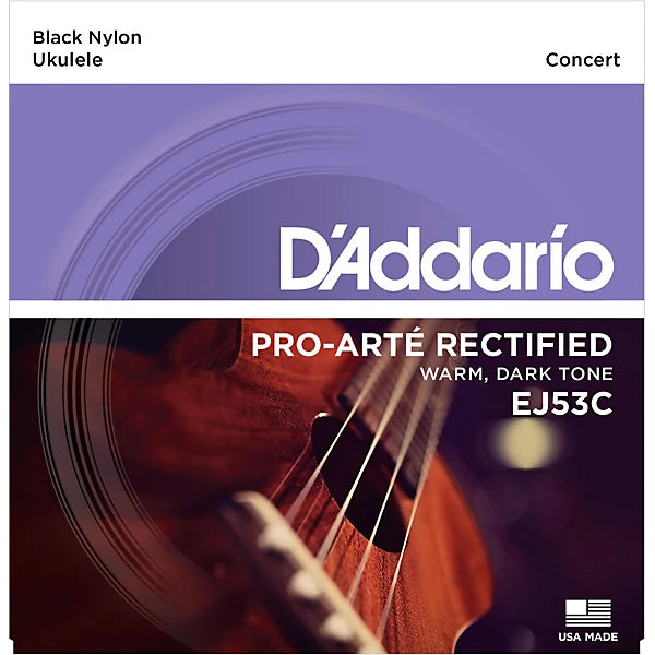 D'Addario EJ53C Pro-Arte Rectified Hawaiian/Concert Ukulele Strings