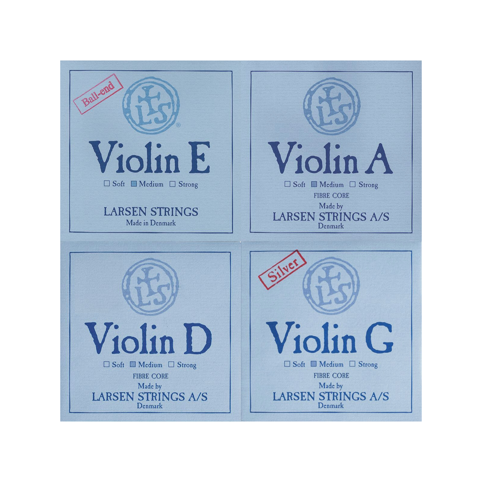 Larsen Original Violin Strings Set