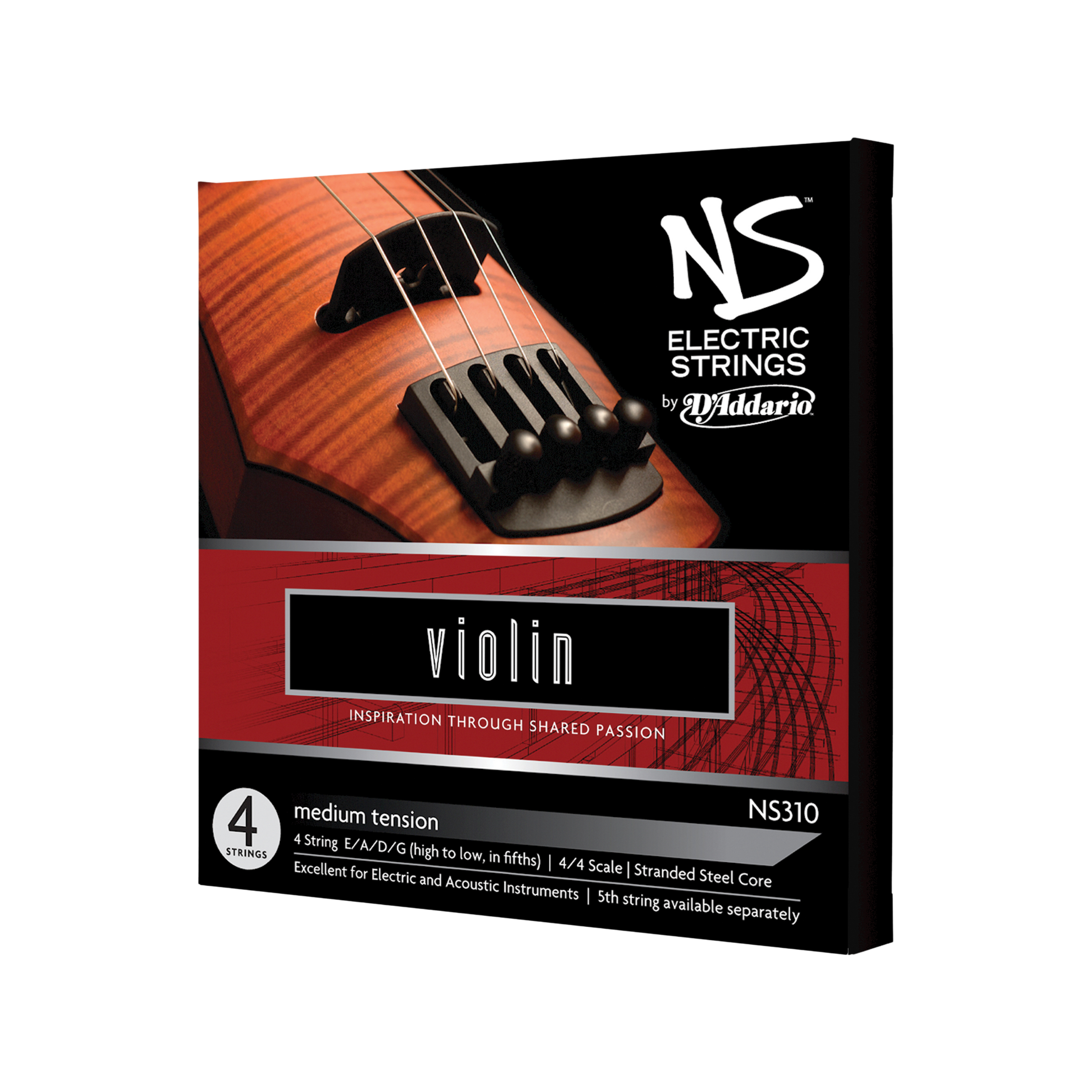 D'Addario NS Electric Violin Strings
