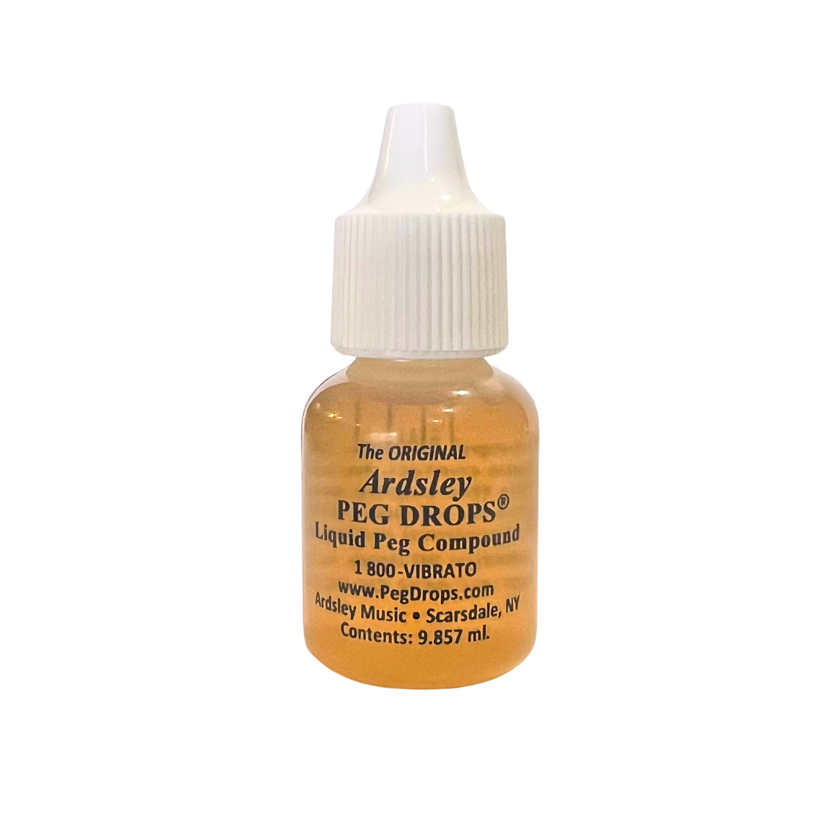 Peg Drops for Slipping String Instrument Pegs