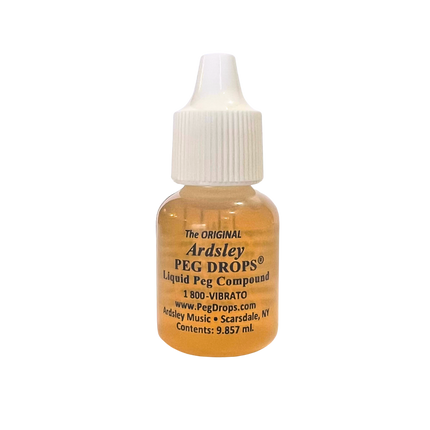 Peg Drops for Slipping String Instrument Pegs