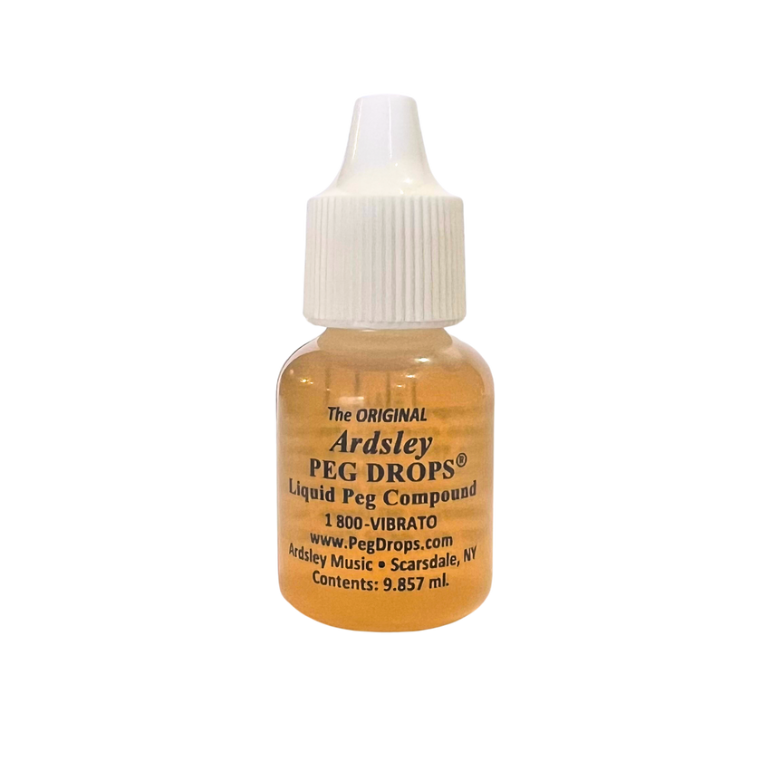 Peg Drops for Slipping String Instrument Pegs