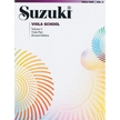 Suzuki Viola School Volume 5 book cover with colorful abstract patterns on a white background