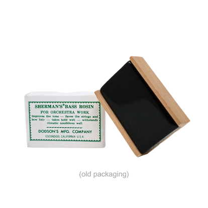 Sherman rosin old packaging