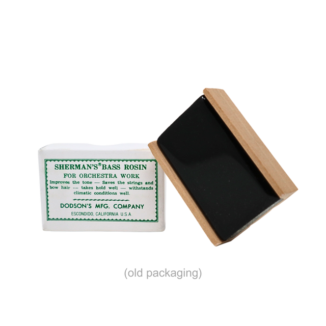 Sherman rosin old packaging