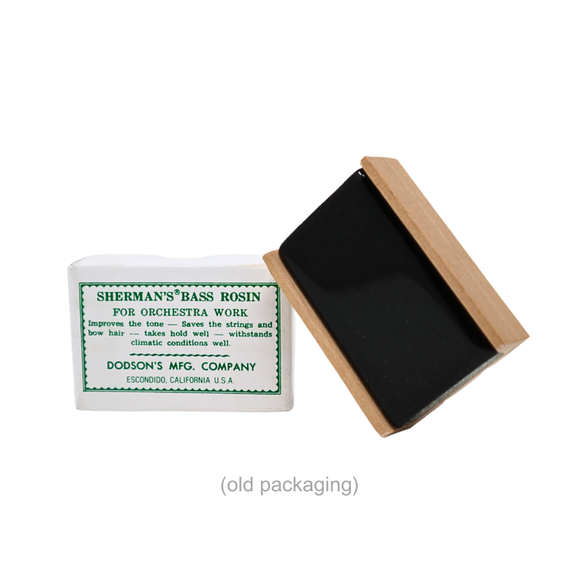 Sherman rosin old packaging