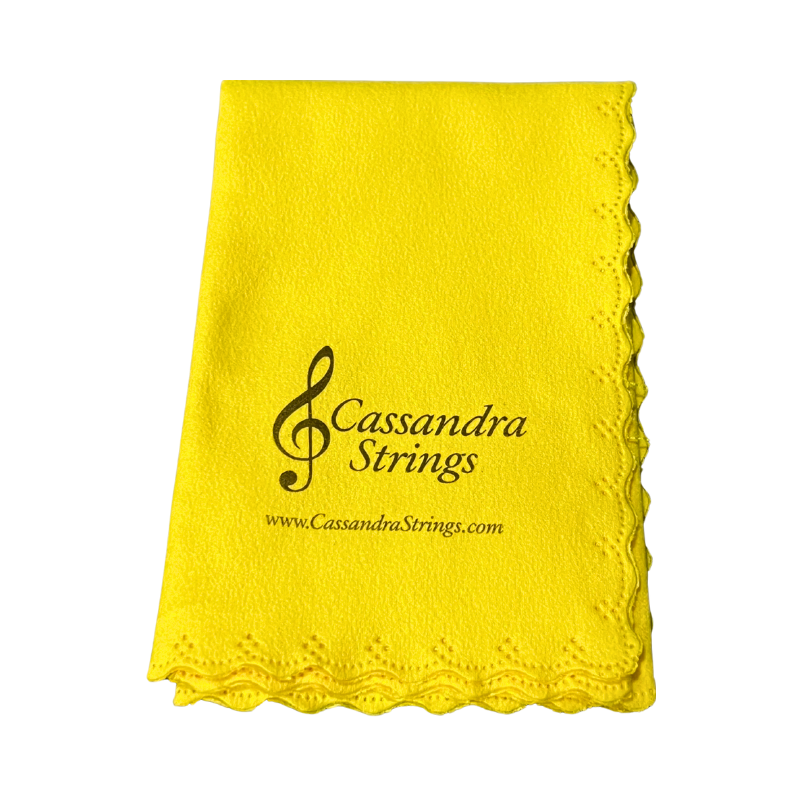 Cassandra Strings Cleaning Cloth for String/Brass/Woodwind Instruments