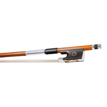 Nickel Mounted Pernambuco Violin Bow