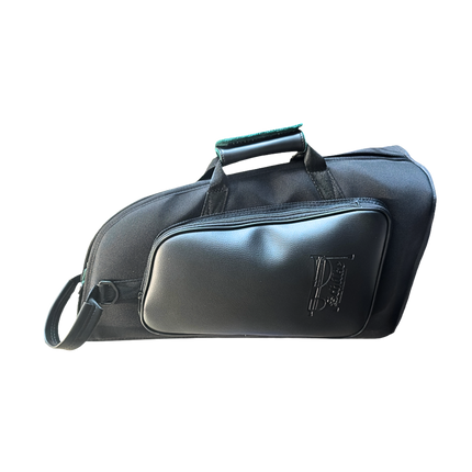 Black sling Schilke Flugelhorn Single Case with a visible brand logo on a white background