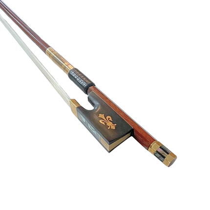 Fleur-de-lis Pernambuco Violin Bow