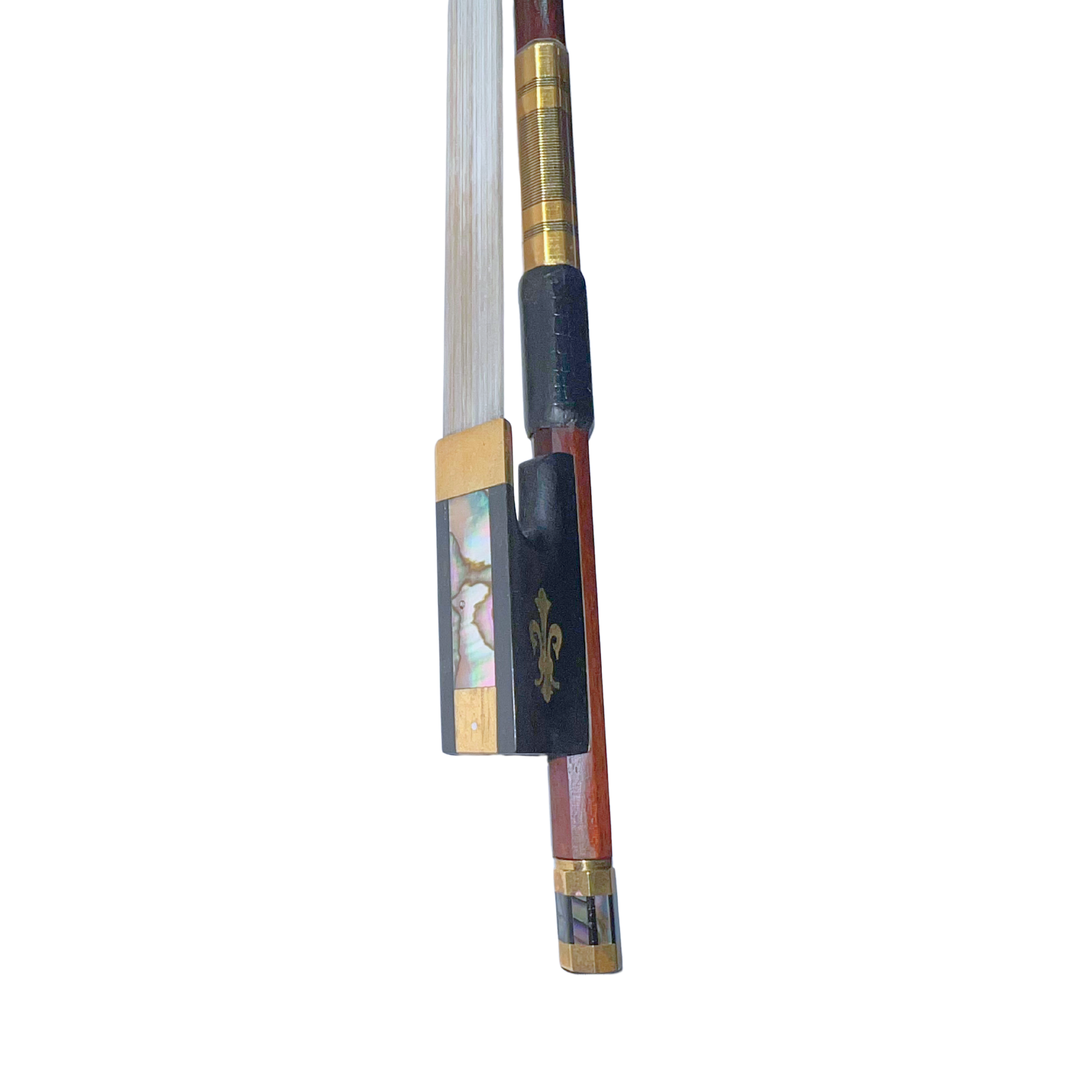 Fleur-de-lis Pernambuco Violin Bow