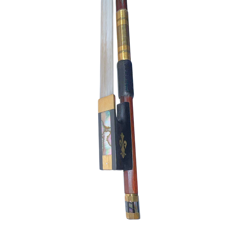 Fleur-de-lis Pernambuco Violin Bow