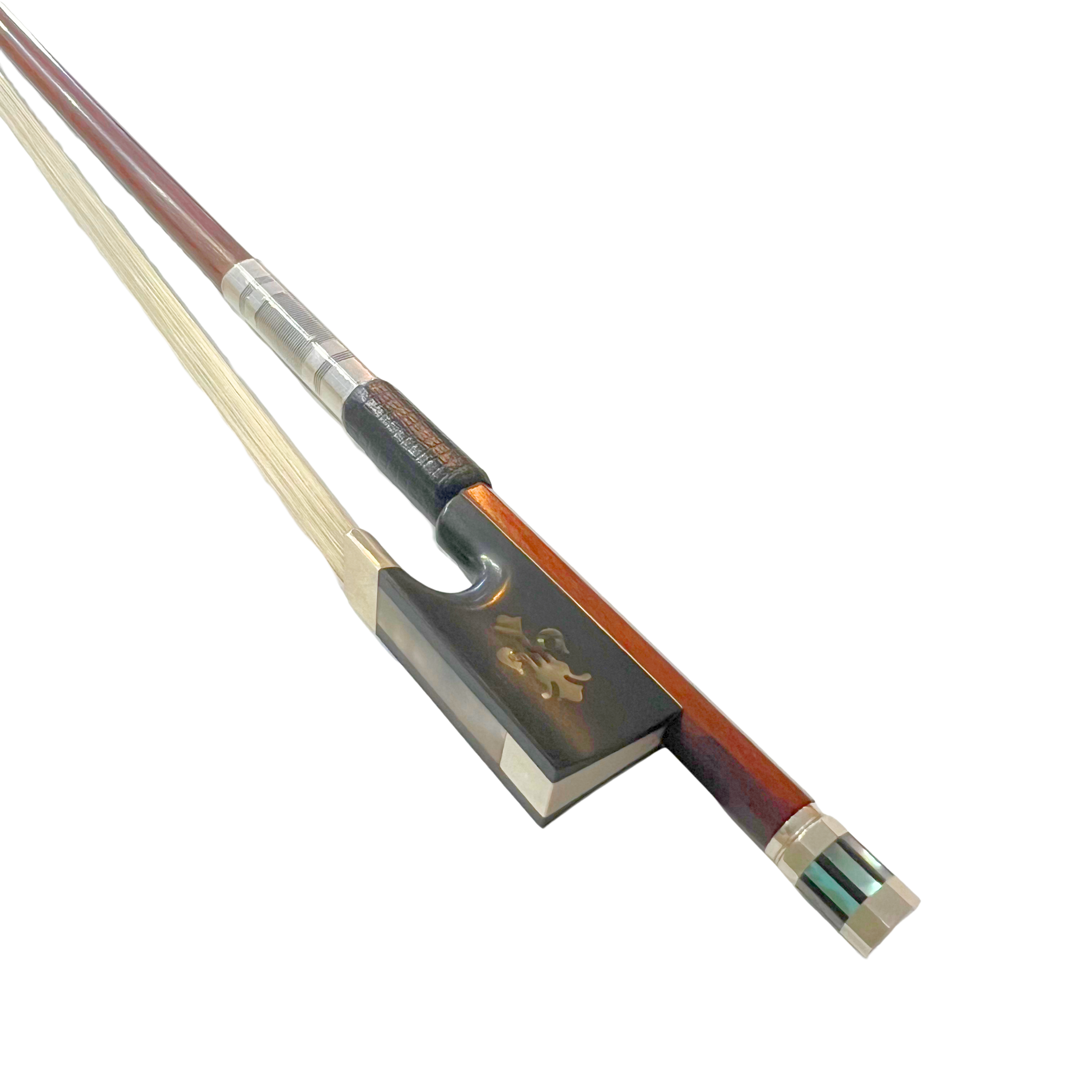 Fleur-de-lis Pernambuco Violin Bow