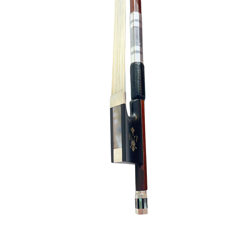 Fleur-de-lis Pernambuco Violin Bow