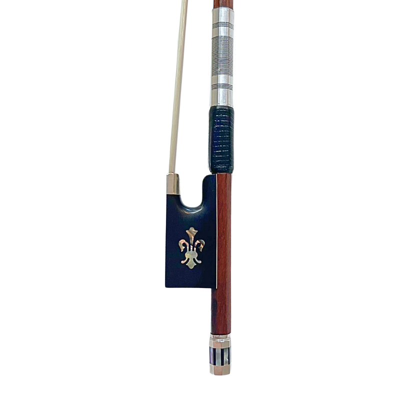Fleur-de-lis Pernambuco Violin Bow