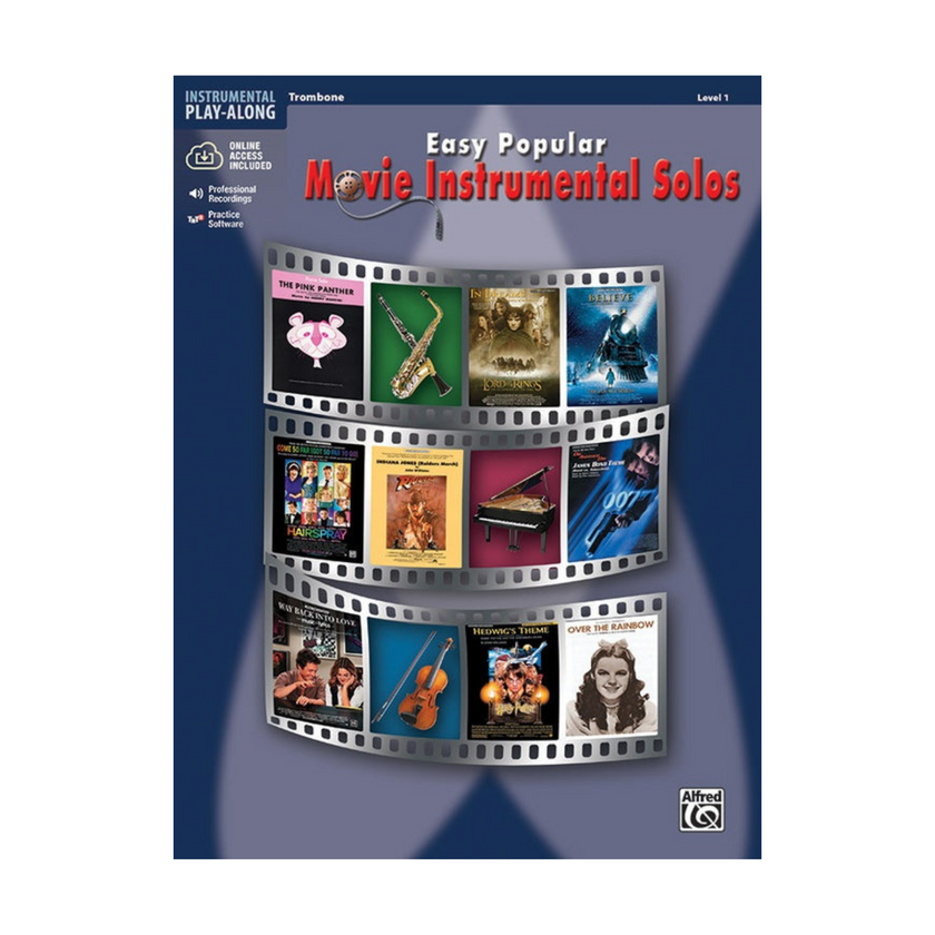 Easy Popular Movie Instrument Solos-Trumpet