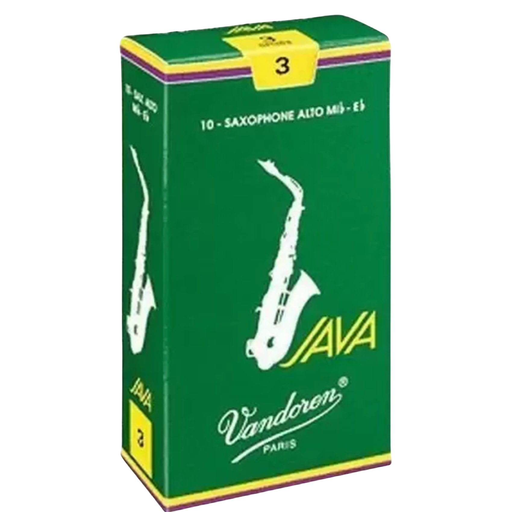Vandoren Java Green Alto Saxophone Reeds