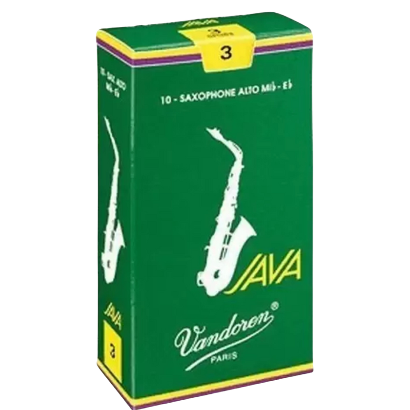 Vandoren Java Green Alto Saxophone Reeds