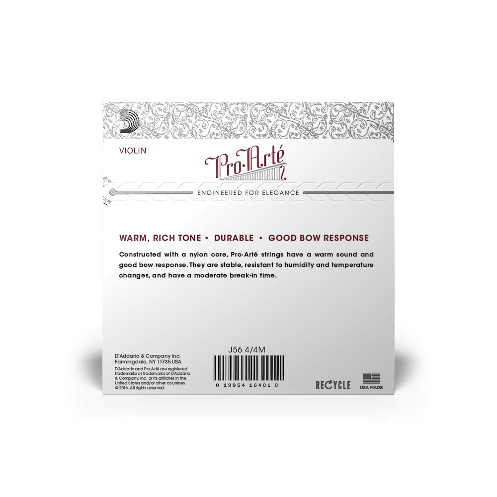 D'Addario Pro-Arté Violin Strings