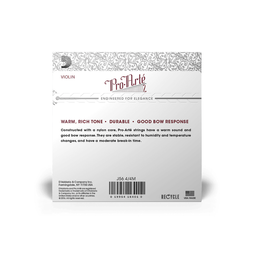 D'Addario Pro-Arté Violin Strings