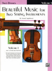Beautiful Music for Two String Instruments - Book 1