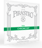 Pirastro Chromcor viola string set packaging on a white background