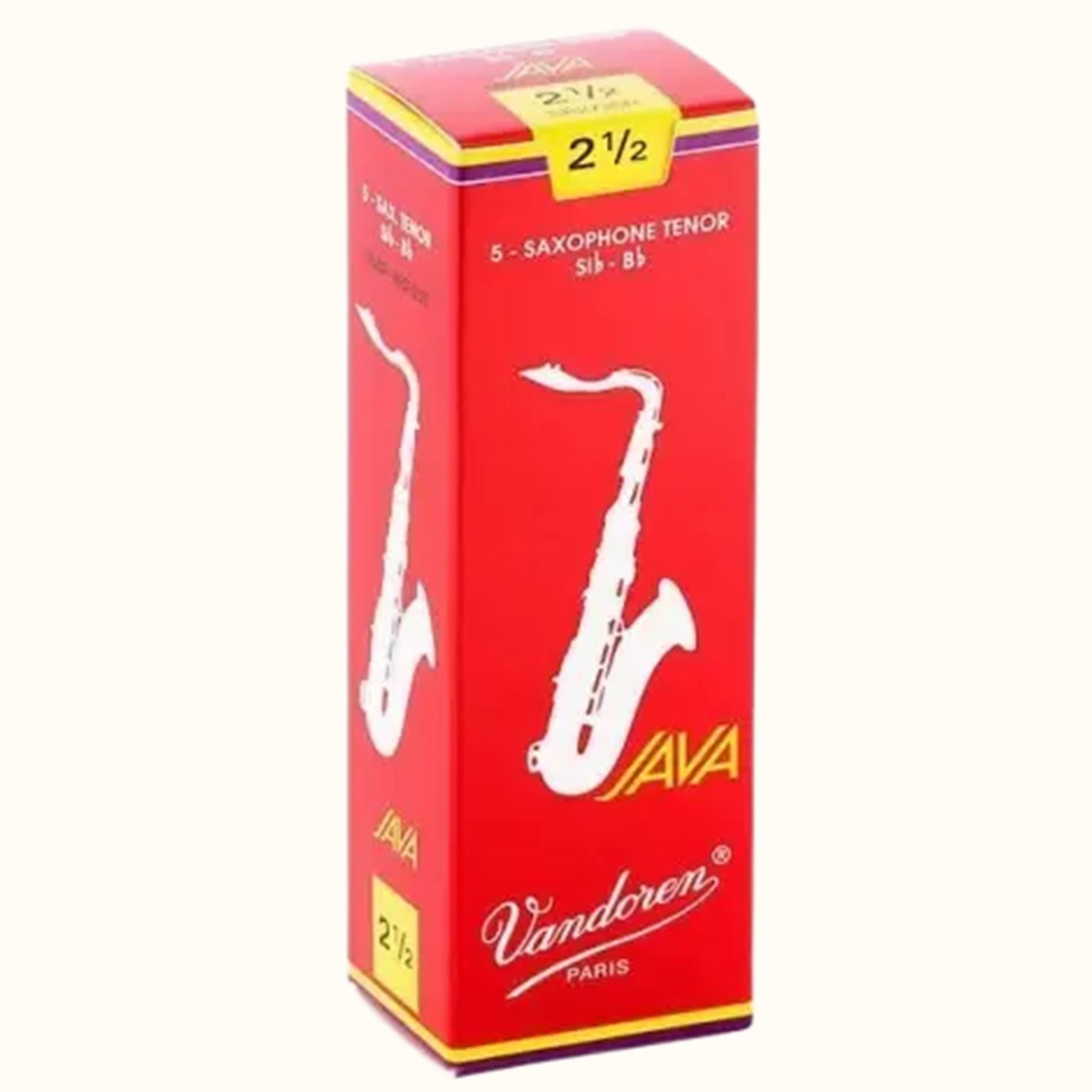 Vandoren Java Red Tenor Saxophone Reeds