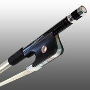 Glasser Sterling Silver Mounted Carbon Fiber Bass Bow