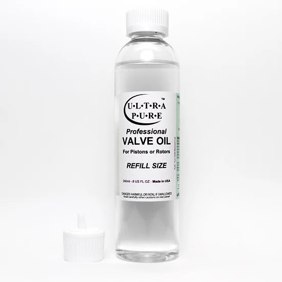 Ultra-Pure Professional Valve Oil - Refill Size 240ml/8 oz.